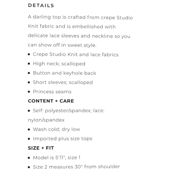 Torrid Women's Taupe Studio Knit & Lace Top - Picture 7 of 10